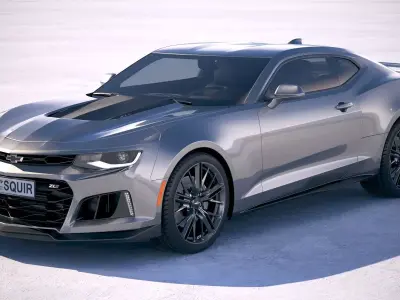 Chevrolet Camaro ZL1 CG 2019 3D model
