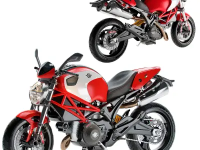 Ducati Monster 796 3D model