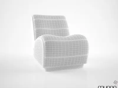 Munna Newton Armchair 3D model