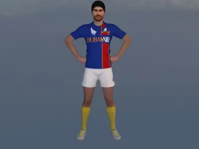 Roy Kent Character Model 3D model