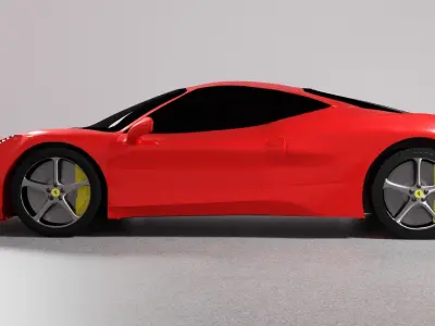 Ferrari 458 Italia 3D model get