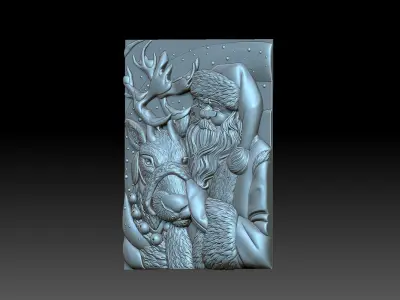 Santa Claus 3D print model