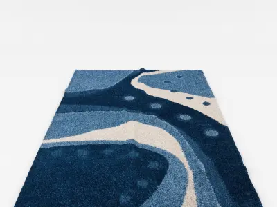 Rugs No 79 Low-poly 3D model