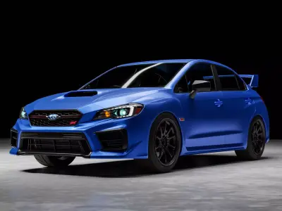 Subaru Wrx Sti 2019 3D model