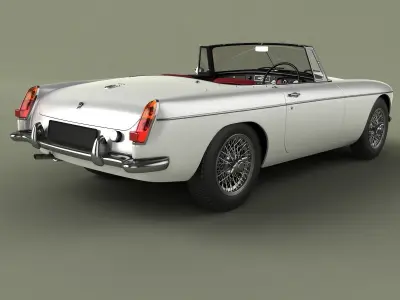 MG MGB 3D model