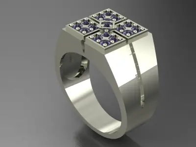 men ring 3D print model