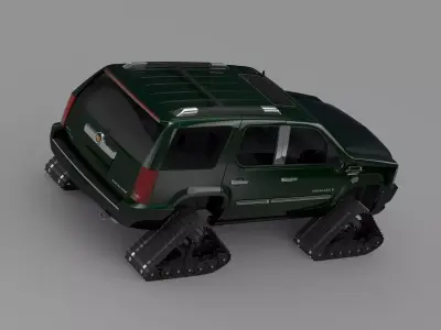 Cadillac Escalade Crawler 3D model
