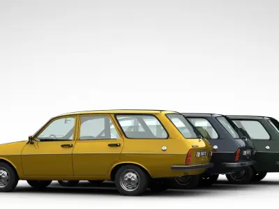 Renault 12 SW Pack 3D model