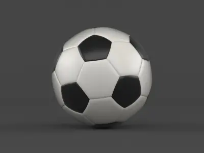 Soccer Ball 3D model 43