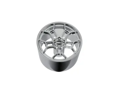 AMERICAN RACING GT STREET WHEEL 3D PRINT MODEL 3D print model