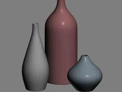 vase 18 3D model purchase