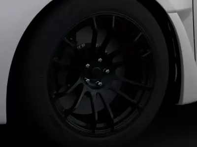 AVID1 AV20 Aftermarket Wheel Low-poly 3D model