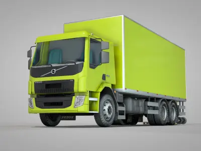 Volvo Truck Box  3D model