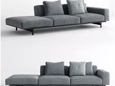 Lema Yard Sofa Unit 12 3D model