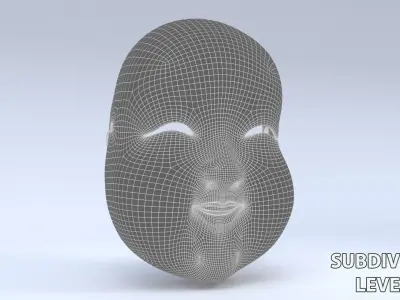 Japanese Noh mask collection