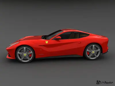 Ferrari F12 Berlinetta 2013 3D model