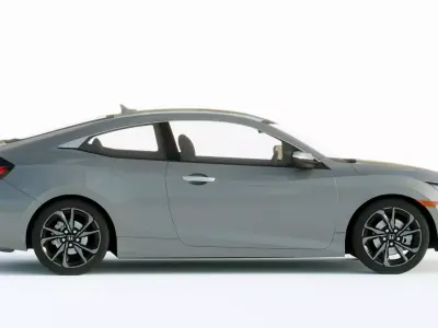 Honda Civic Coupe 2019 3D model