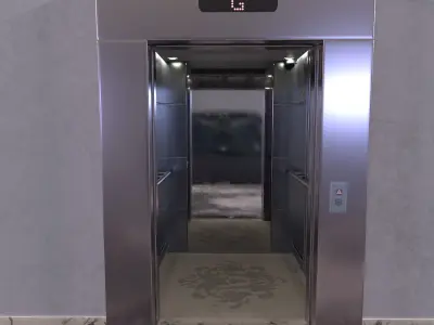 3D Elevator Vol 01 Casual 3D model