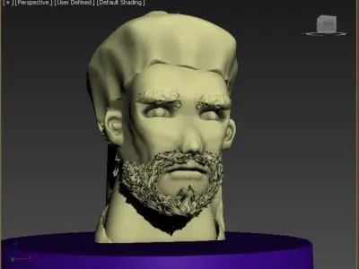 Arabian head 3D model