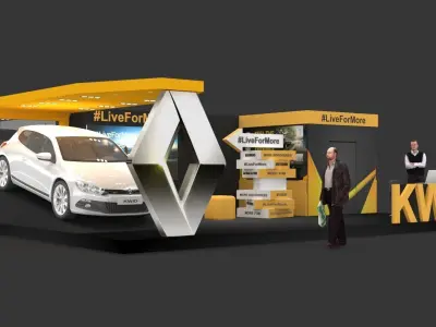 Car Display 3D model