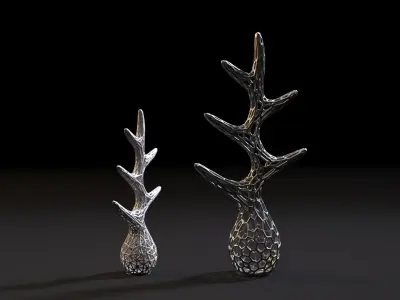 Wood stand 3D print model