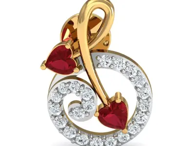 Diamond Locket Set 3D print model 26