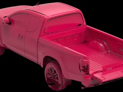 Mitsubishi Triton L200 CC series Native Exterior 3D Scan 2019 3D model