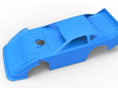 Shell of Australian Super Sedan Version 2 Scale 1 to 25 3D print model