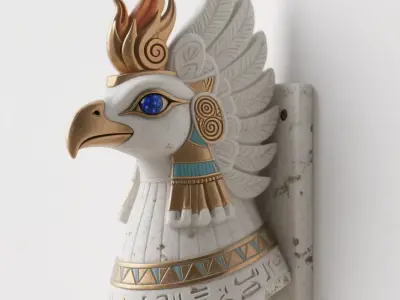 bird sculpture 3D print model purchase
