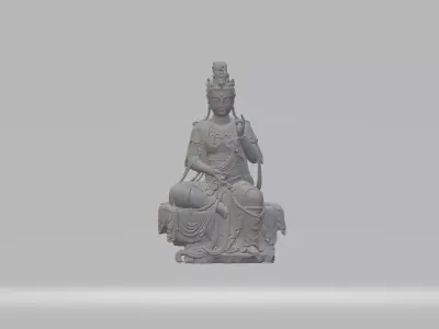Guanyin Bodhisattva Buddha Statue 3D print model purchase