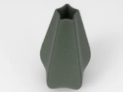 Pentagon Vase Low-poly 3D model