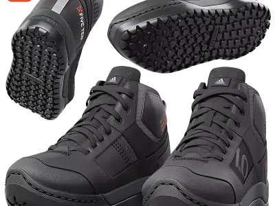 FIVE TEN IMPACT PRO MID MOUNTAIN BIKE SHOES 3D model