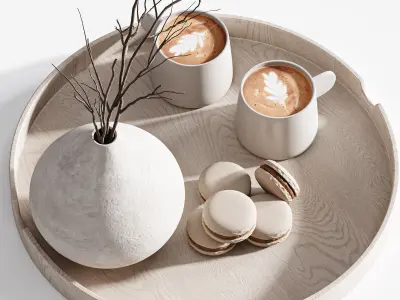 Decorative set06 3D model