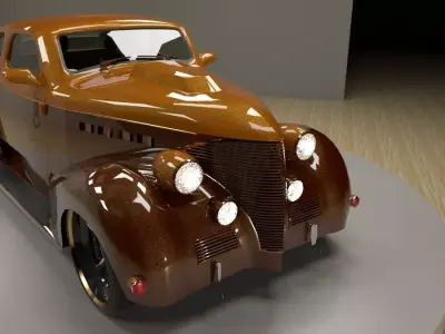 Chevrolet Master de Luxe 1939 modified 3D model
