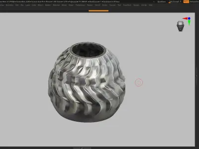 vase 3d print 782 3D print model