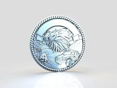 Yuma Coin 3D print model