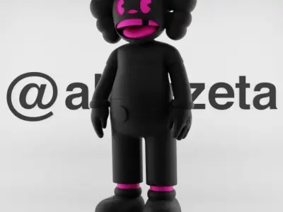 Kaws x Guggimon for Print 3D print model