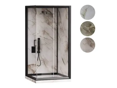 Shower cabin 08 3D model