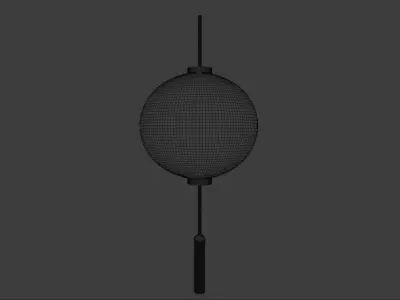 Chinese lantern 3D model buy