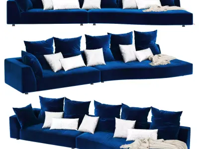 edra Absolu sofa 02 3D model