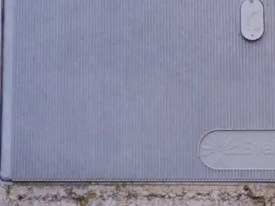 Electrical cabinet cover high-poly 3D model