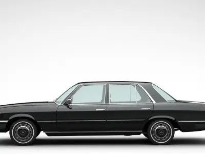 Mercedes Benz 350 SE V2 3D model