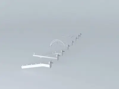 Line puck Free 3D model