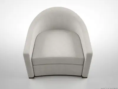 Holly Hunt Sevilla Chair 3D model