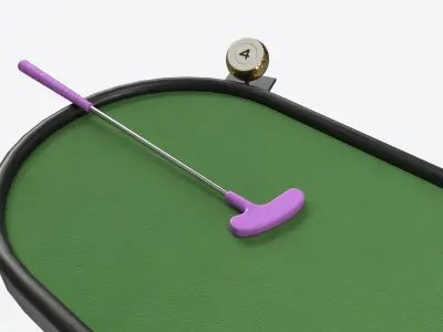 Miniature Golf Course 04 3D model