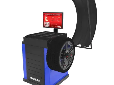 Wheel Balancer 3D model