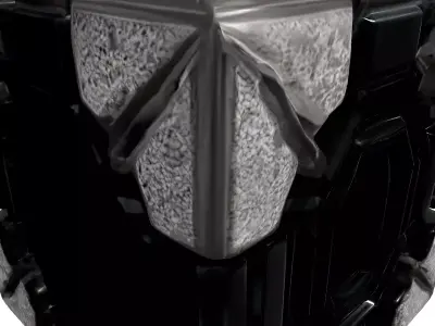 Intricate Crystal Diamond Cube Artifact Low-poly 3D model