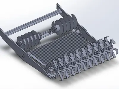 Agriculture machine tool Free 3D model