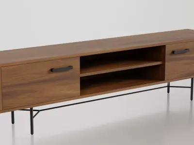 Tv Stand - Tv Bench - Media Unit 3D model