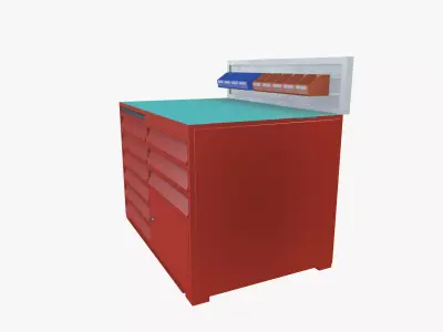 Engine Workstation 3D model